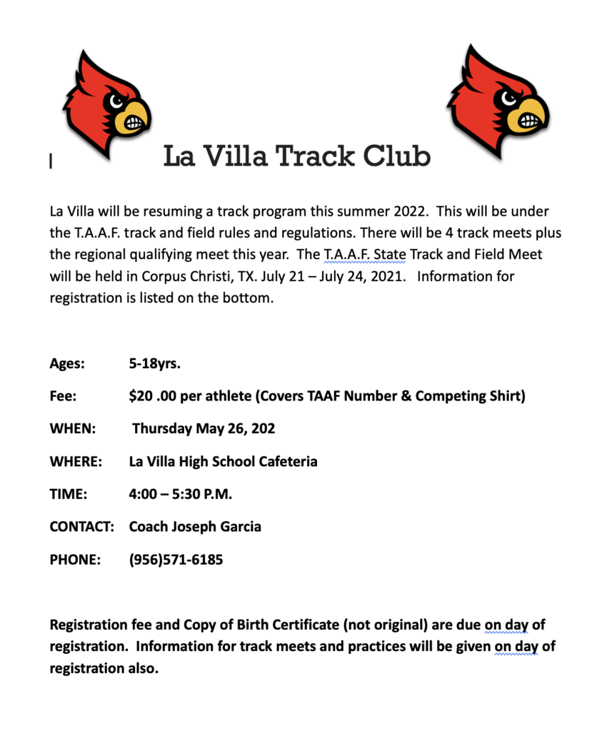 La Villa Track Club