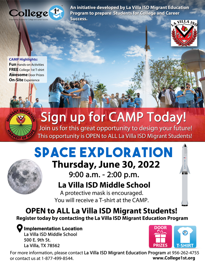 Migrant Summer Camp Flyer